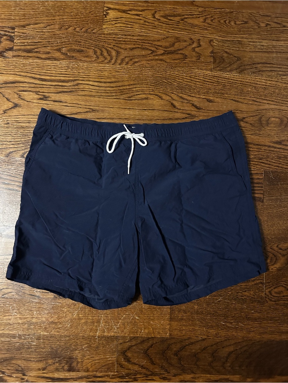 J. Crew Navy Swim Trunks